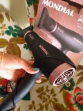 Secador de Cabelo Mondial Preto com Íons – 2000W 2 Velocidades Black Rose