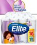 Papel Higiênico Folha Dupla Elite Ultra – 16 Rolos 30m