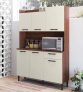 Kit Cozinha Kits Paraná Gênova com Balcão – com Tampo 6 Portas 1 Gaveta