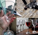Jogo de Taças para Vinho Vidro 6 Peças 250ml – Nadir Lírio
