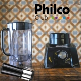 Liquidificador Philco PLQ950P 2,7L Preto – com Filtro 4 Velocidades 900W
