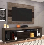 Rack para TV até 65” com Painel até 50” – 1 Porta de Correr Madetec Tomaz