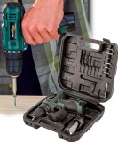 Parafusadeira/Furadeira Britânia BPF03M 3/8″ Bateria de Lítio 12V com Maleta, 6 Bits e 6 Brocas