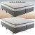 Cama Box Queen Size Herval Ômega com Pillow Top e Molas Ensacadas 60x158x198cm