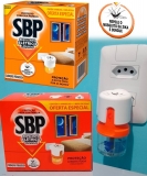Repelente Elétrico Líquido 45 Noites Kit Com Aparelho e Refil, SBP