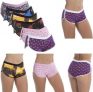 Kit com 6 Shortinhos Algodão Penteado