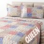 Colcha Queen Boutis Marcela com 2 Porta Travesseiros – Casa & Conforto