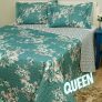 Colcha Queen Boutis Charlotte com 2 Porta-Travesseiros – Casa & Conforto