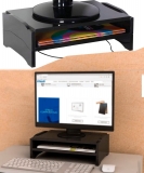Suporte Monitor Modular, Stalo, Preto
