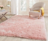 Tapete Sala Peludo Felpudo Luxo Macio 2,00 X 1,40 Rose