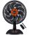 Ventilador de Mesa Mallory Neo Air 15 Total Control com 140W, 40cm e Controle Remoto – Preto/Grafite/Laranja