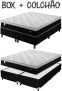 Cama Box Casal (Box + Colchão) Umaflex – Mola Ensacada 66cm de Altura Zurique 138