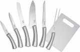 Conjunto de Facas 7 Peças Euro Inox