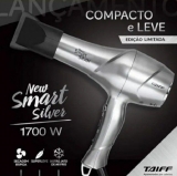 Secador de Cabelos Taiff New Smart Silver Motor AC 1700W – Metalizado