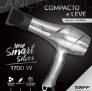 Secador de Cabelos Taiff New Smart Silver Motor AC 1700W – Metalizado
