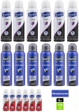 Kit Desodorante Suave – Aerossol Antitranspirante Feminino e Masculino 150ml 6 Unid
