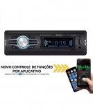 Som Automotivo Auto Rádio Bluetooth Usb Sd Fm Mp3 RCA Roadstar RS2603BR