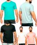 Kit Com 5 Camisetas Slim Masculina Básica Algodão Part.B