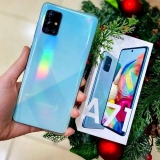 Smartphone Samsung Galaxy A71 128GB 4G Tela 6.7 Pol. Câmera Quadrupla 64MP Selfie 32MP Android 10.0