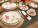 Aparelho De Jantar, Chá e Cafezinho 42 Peças Beauty Oxford