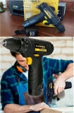 Furadeira e Parafusadeira a Bateria Hammer 12V – Velocidade Variável e Reversível 3/8” GYPLI10