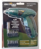 Parafusadeira Britânia Hobby a Bateria 4,8V – 1 Velocidade 12 Peças BPF01