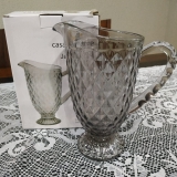 Jarra de Vidro Fumê 1,2L Casambiente – Abacaxi