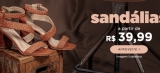 SANDÁLIAS E RASTEIRINHAS