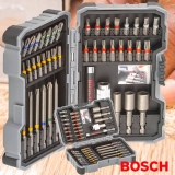 Kit de Pontas e Soquetes Bosch para parafusar com 43 unidades