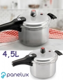 Panela de Pressão Panelux Premium em Alumínio Polida – 4,5 L