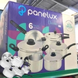 Conjunto de Panelas 6 Peças ALUMINIO POLIDO Panelux