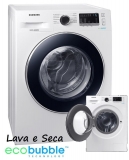 Lava e Seca Samsung 11kg WD11M4453JW – 12 Programas de Lavagem Branca com EcoBubble