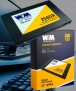 SSD 256GB WIN MEMORY SATA 2,5” Leitura 560MB/s – Gravação 540MB/s SWR256G