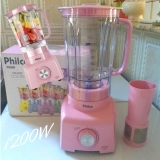 Liquidificador Philco PH900 3L Rosa com Filtro – 12 Velocidades 1200W