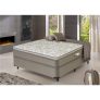 Cama Box Casal + Colchão Hellen Alpha com EuroPillow e Molas Ensacadas 61x138x188 cm – Bege