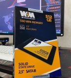 SSD 512gb Win Memory Sata 2,5” Leitura 560mb/s – Gravação 540mb/s Swr512g