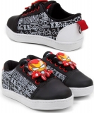 Tênis Infantil Marvel Iron Man Masculino – Preto