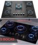 Cooktop À Gas Mondial CTG-02 5 Queimadores GLP Preto Bivolt