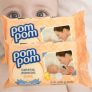 Lenço Umedecido Pom Pom Suave – 50 Unidades
