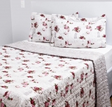 Colcha Casal Boutis Veneza Com 2 Porta-travesseiros – Casa & Conforto