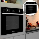 Forno de Embutir Elétrico Brastemp BOC84 AEBNA – 84L Grill Timer