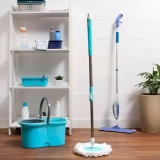 Mop Spray com 2 Refis + Mop Giratório – Fun Clean