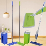 Mop Spray Cinza e Verde – Fun Clean