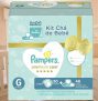 Fralda Pampers com Lenços Umedecidos