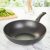 Panela Wok Antiaderente Brinox de Alumínio Ebony – Preto 24cm