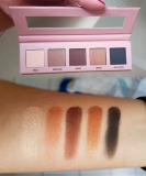 Paleta de Sombras 5 Tons: 3 Cintilantes e 2 Opacas, Océane, Brulé (Cintilante); Cappuccino; Walnut; Caramel
