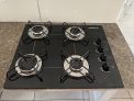 COOKTOP 4 BOCAS ULTRA CHAMA PRETO