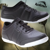 Tênis Kolosh Básico Casual Com Perfuros Feminino Preto