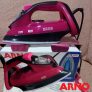 Ferro a Vapor Arno Ultragliss II FUA2 com Spray – Preto e Rosa