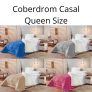 Coberdrom Casal Queen Size Pele de Carneiro Sherpa